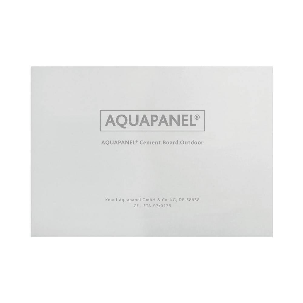 AQUAPANEL CEMENT BOARD OUTDOOR 1200 X 2440 X 12.5MM