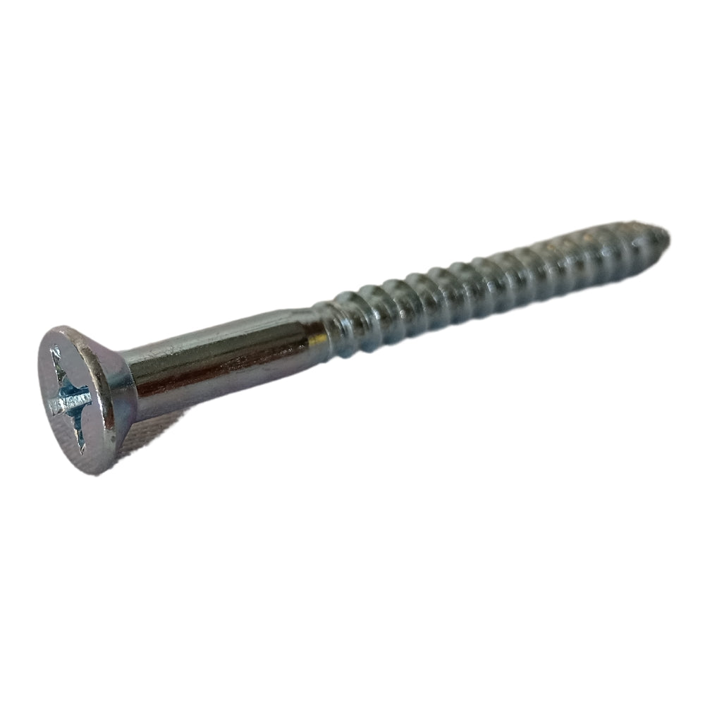TORNILLO PARA MADERA CAB PLANA PHILLIPS ZINC #12 x 2-1/2 PULGADAS