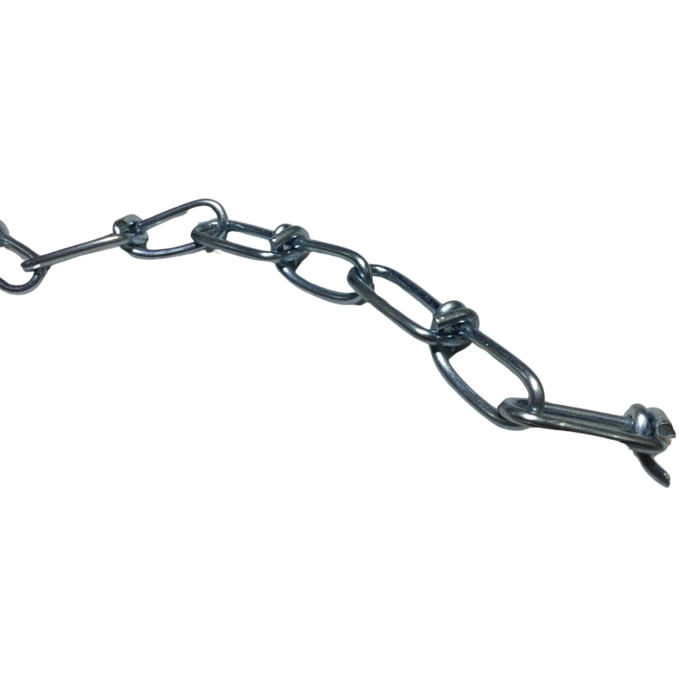 CADENA DE ESLABON DOBLE 2/0 GALVANIZADA - METRO