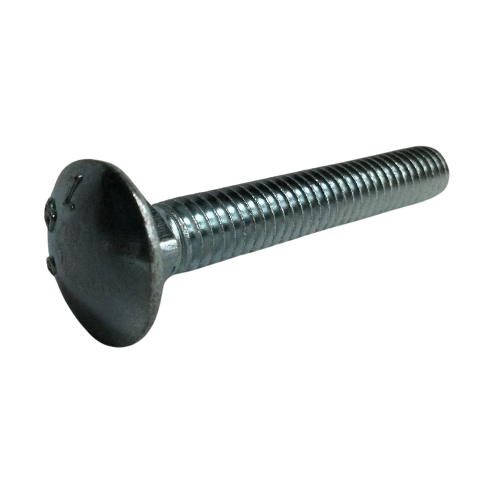 PERNO DE CARRUAJE ZINCADO ACERO GRADO 2 5/16 PULGADAS-18 x 2 PULGADAS ROSCA ESTANDAR