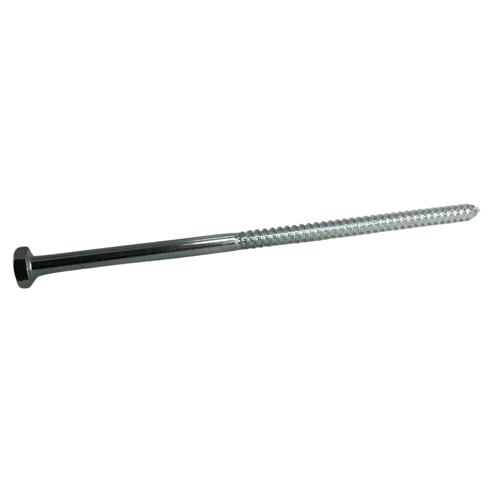 TORNILLO TIRAFONDO HEXAGONAL ZINCADO ACERO GRADO 2 1/4 PULGADAS x 6 PULGADAS