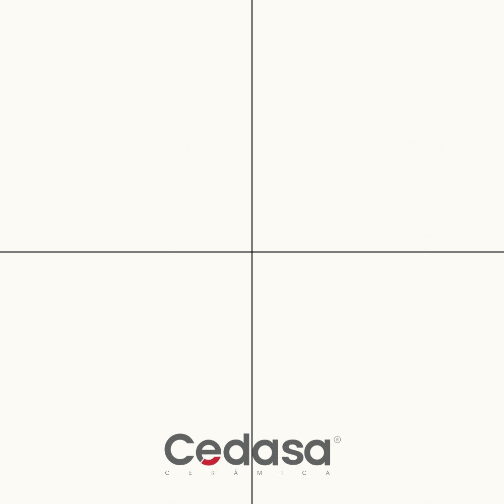 PISO CERAMICO BLANCO CEDASA 1801 58X58CM 2.32M2/CAJA IMPERMEABLE