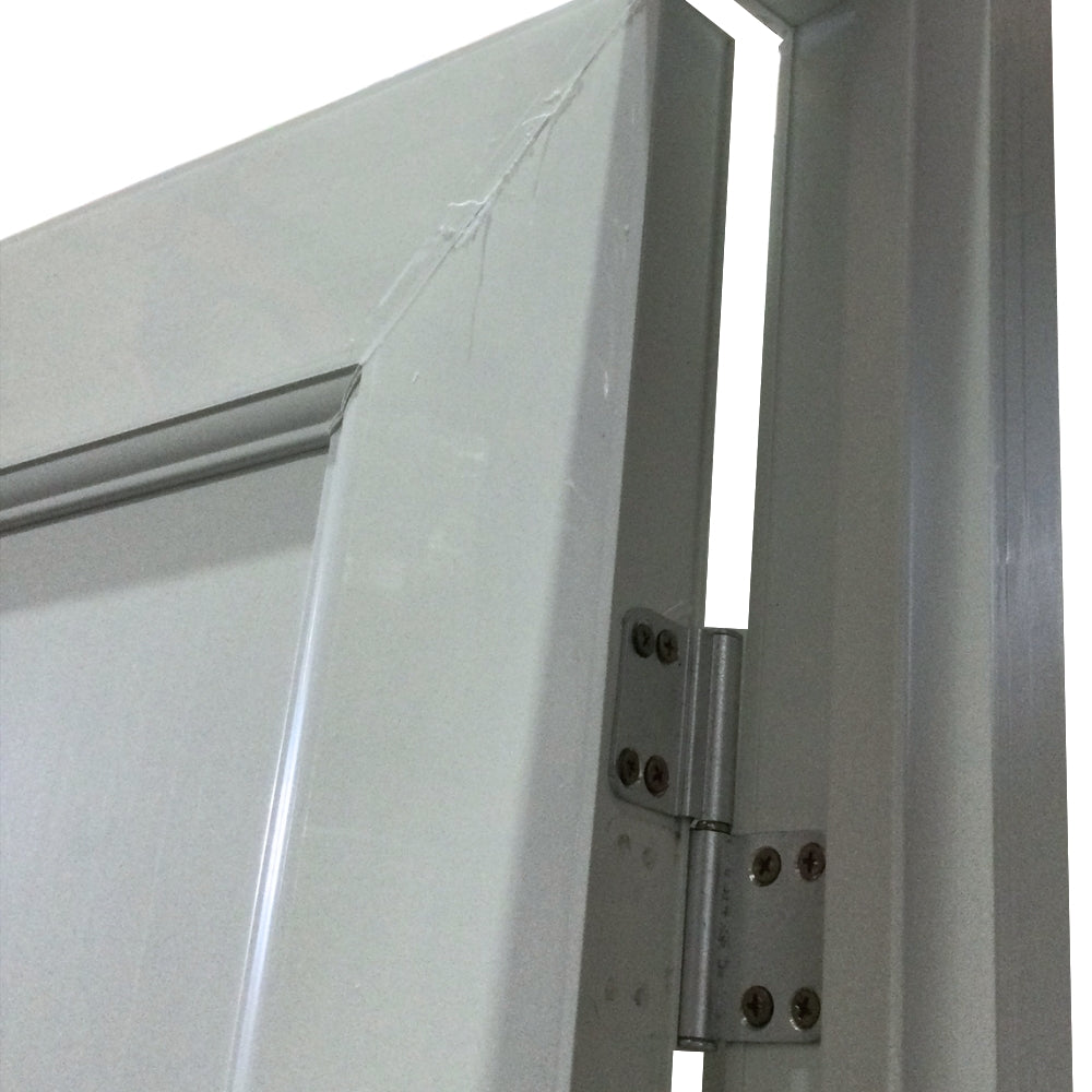PUERTAS UPVC 2X7 CON MARCO 75MM BLANCO DERECHO PG05 CON BISAGRAS Y CERRADURA
