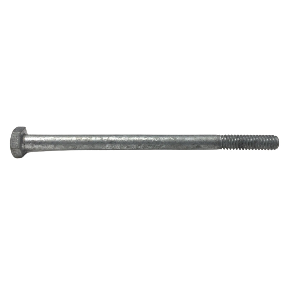 PERNO HEXAGONAL GALVANIZADO EN CALIENTE 1/4 PULGADAS-20 x 4 PULGADAS ROSCA ESTANDAR
