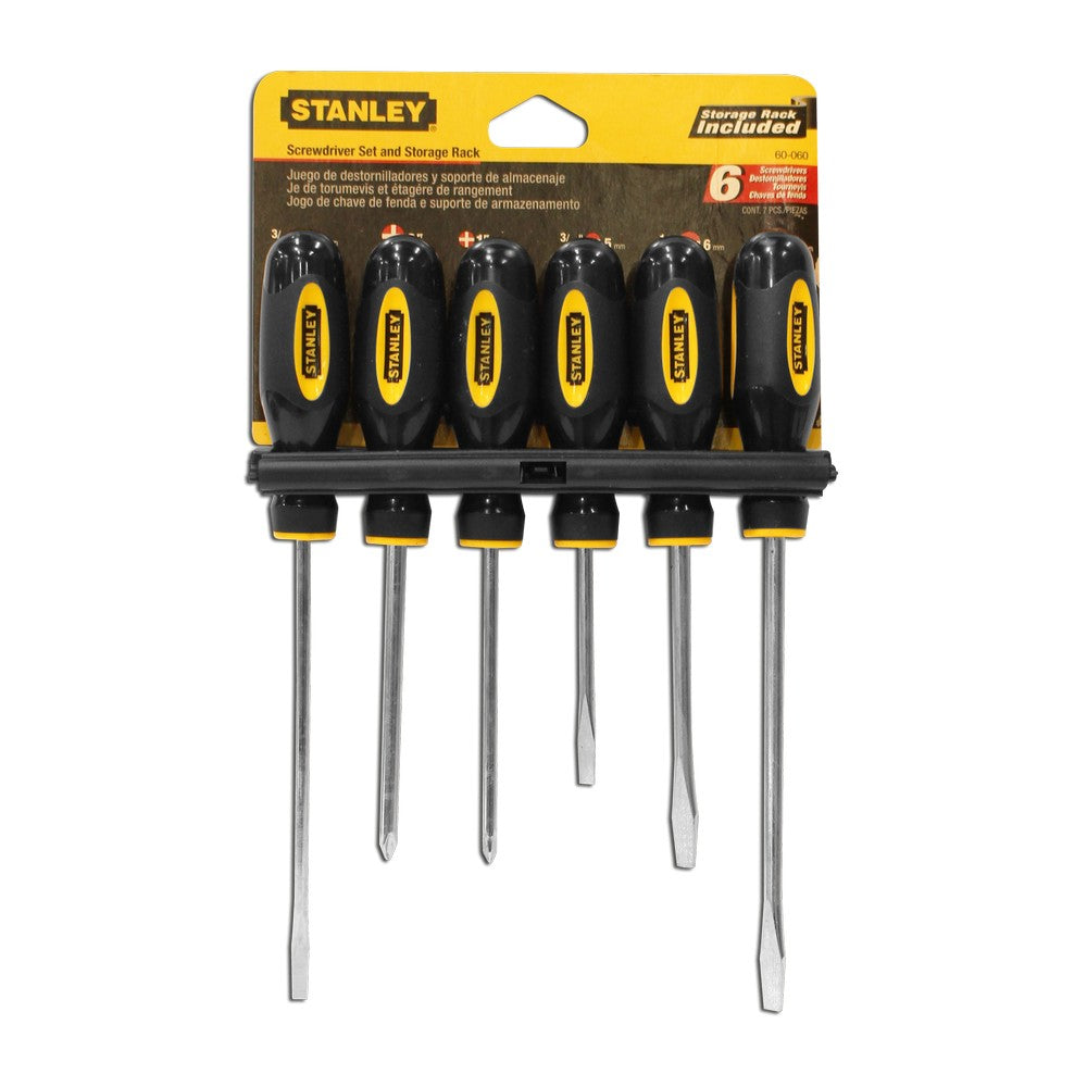 JUEGO DE 6 DESTORNILLADORES BASIC (60-060S) STANLEY