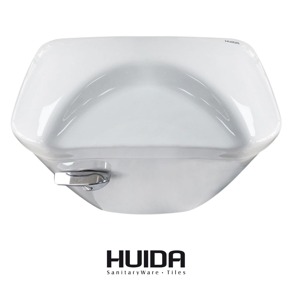 INODORO DOS PIEZAS ELONGADO COLOR BLANCO HUIDA