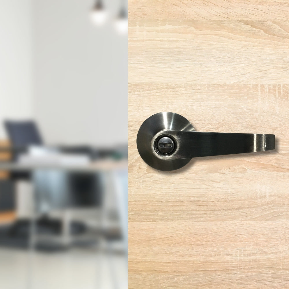 CERRADURA DE MANIJA DE BAÑO SATIN NIQUEL 2015 LOCKPRO