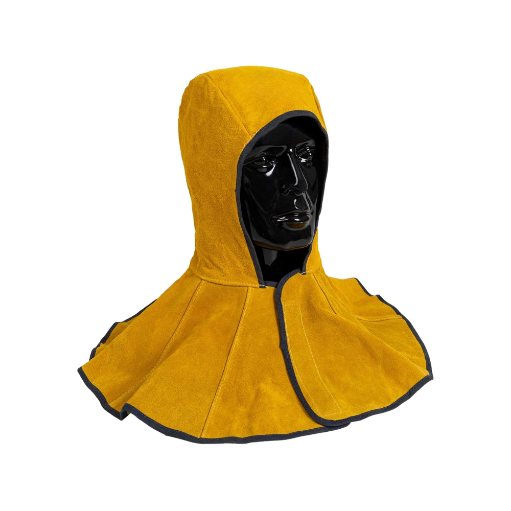 CAPUCHA DE CUERO PARA SOLDAR CEBU