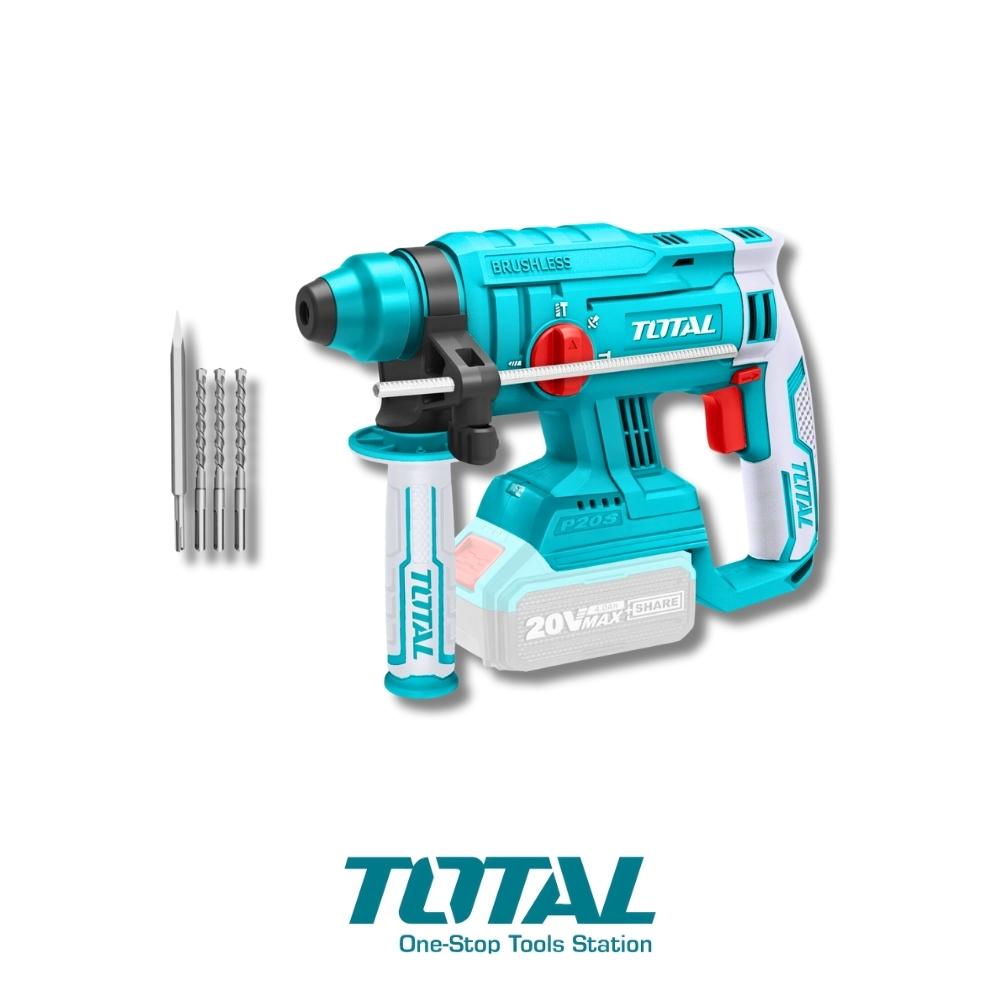 ROTOMARTILLO INALÁMBRICO TOTAL 20V TRHLI2201