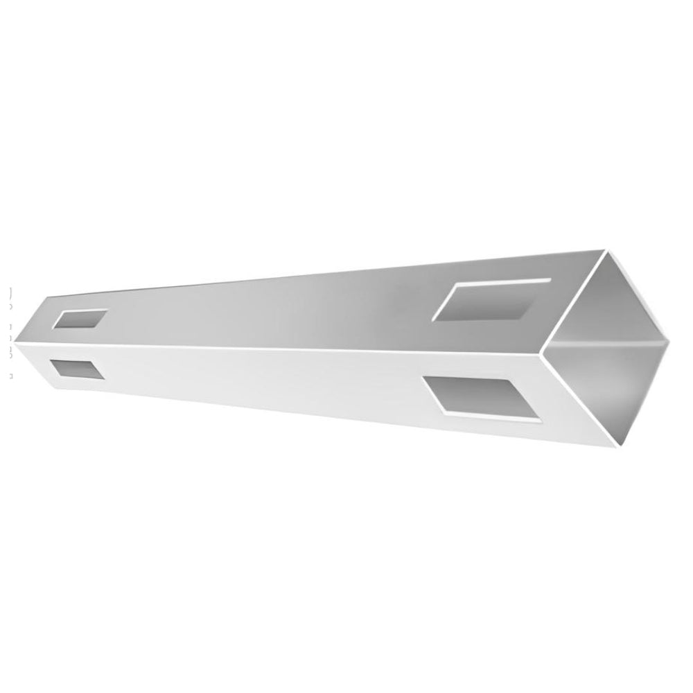 POSTE ESQUINERO PARA CERCA DE UPVC ST001