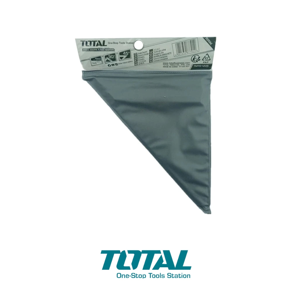 ESCUADRA ANGULAR DE ACERO 170X120mm SOLO MÉTRICO TOTAL TMT61205