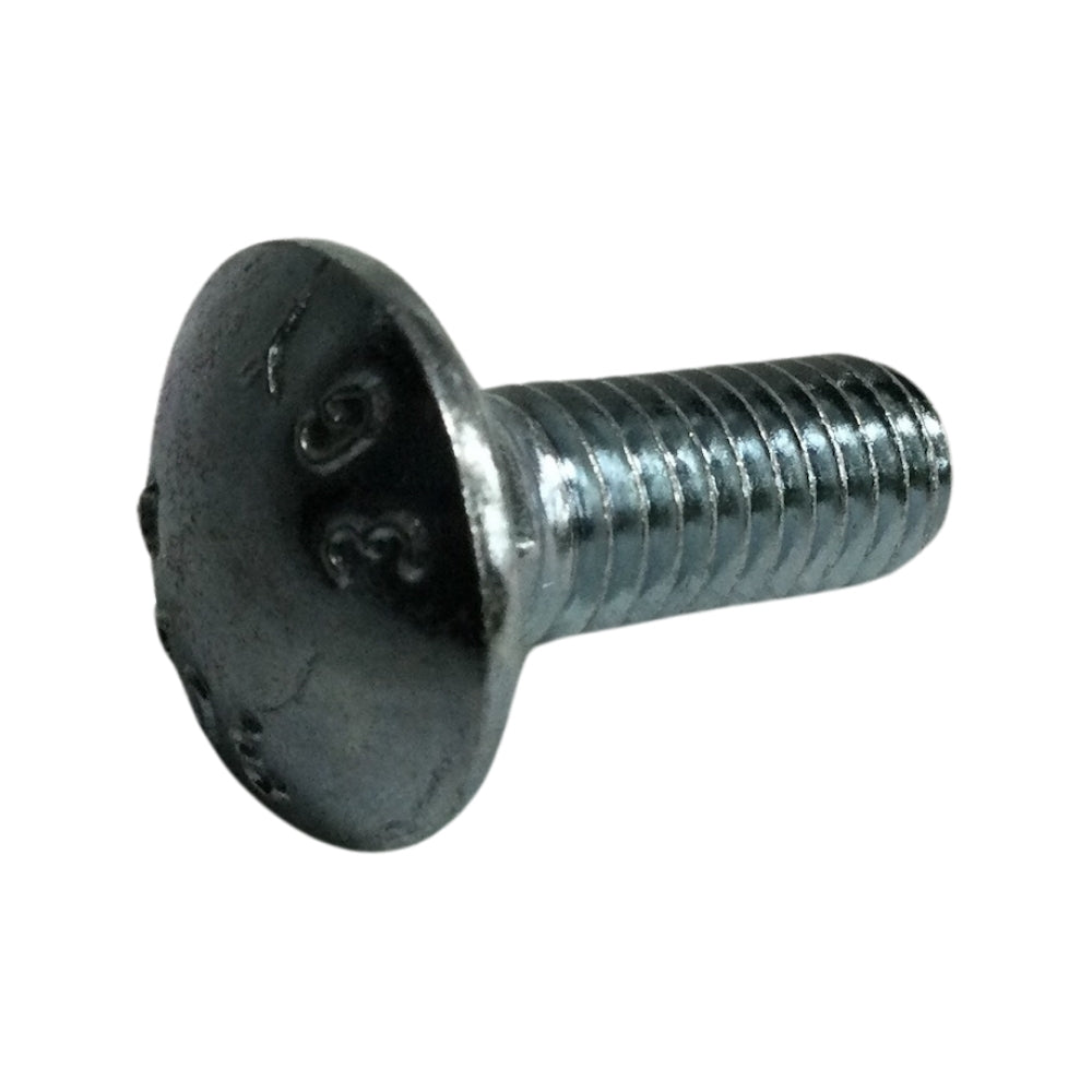PERNO DE CARRUAJE ZINCADO ACERO GRADO 2 3/8 PULGADAS-16 x 1 PULGADAS ROSCA ESTANDAR