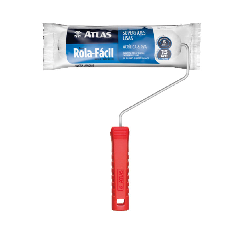 RODILLO 3.5 PULGADAS LANA DE POLYESTER TEJIDA ATLAS