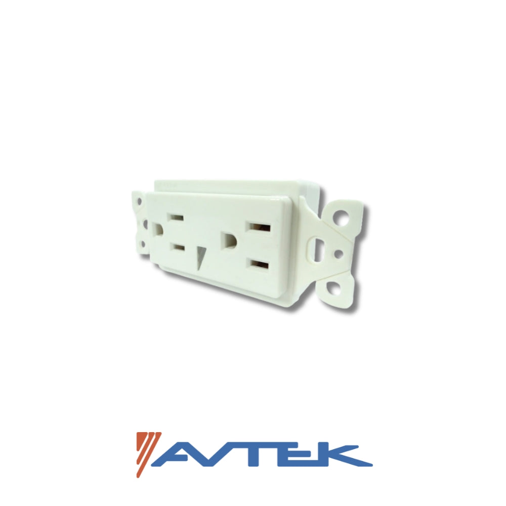 TOMACORRIENTE CON PROTECTOR DE VOLTAJE PARA EQUIPO ELECTRONICO 15A/120V NEMA 5-15R AVTEK