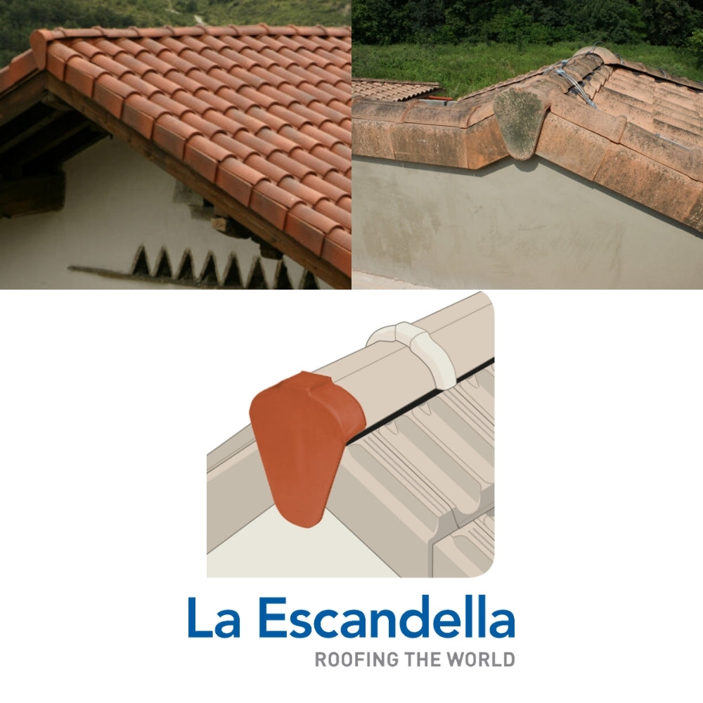 TAPON TEJA ARCILLA ROJA ESCANDELLA (Q05R)