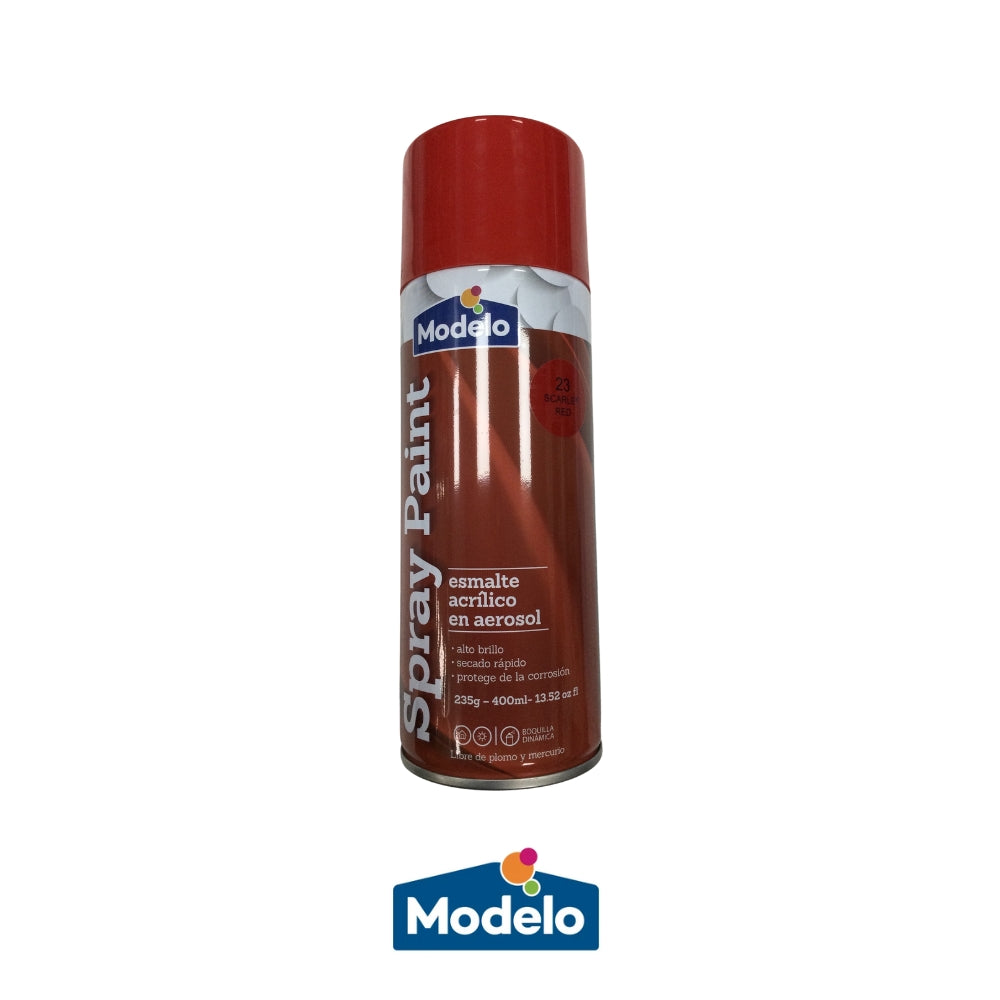 PINTURA SPRAY MODELO COLOR SCARLET RED 502-8010834-40