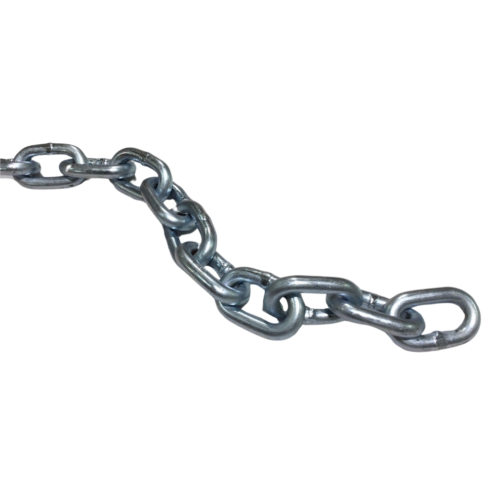 CADENA DE BOBINA DE ESLABON RECTO 2/0 GALVANIZADA - METRO