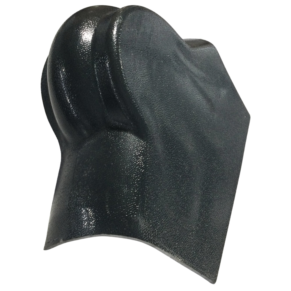 CABALLETE TERMINAL PARA TECHO DE UPVC 3.00MM ANTRACIT TK