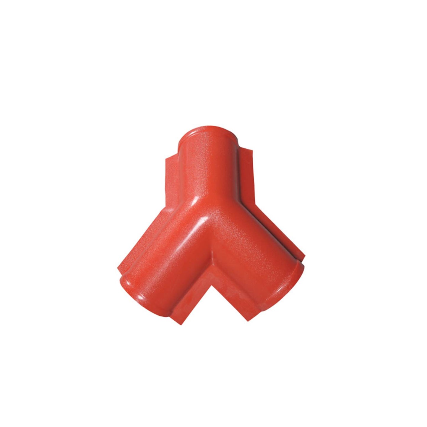 UNION DE 3 AGUAS PARA TECHO DE UPVC 0.60m X 3mm ACABADO TERRA ROYAL