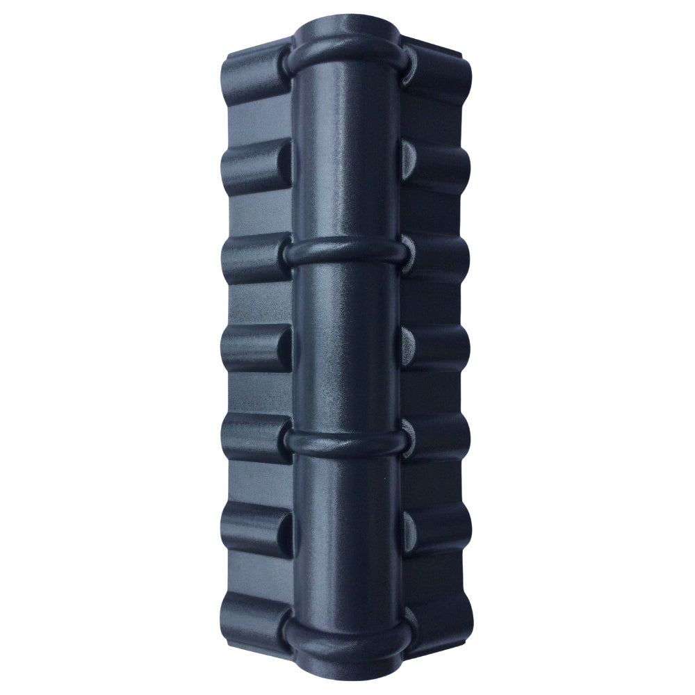 CABALLETE PARA TECHO DE UPVC 1.04m X 3mm ACABADO ANTRACIT TK