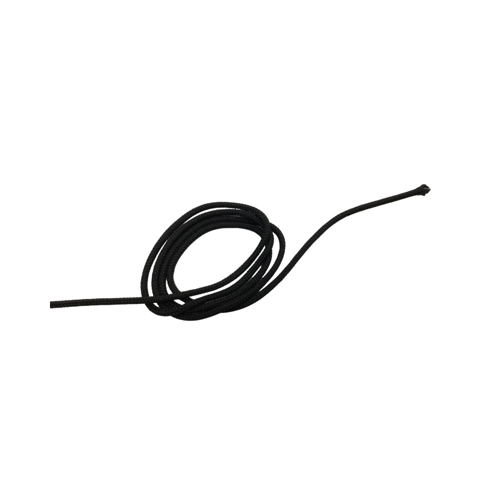 CUERDA TRENZADO GAMMA PP N° 04 NEGRO METRO LINEAL