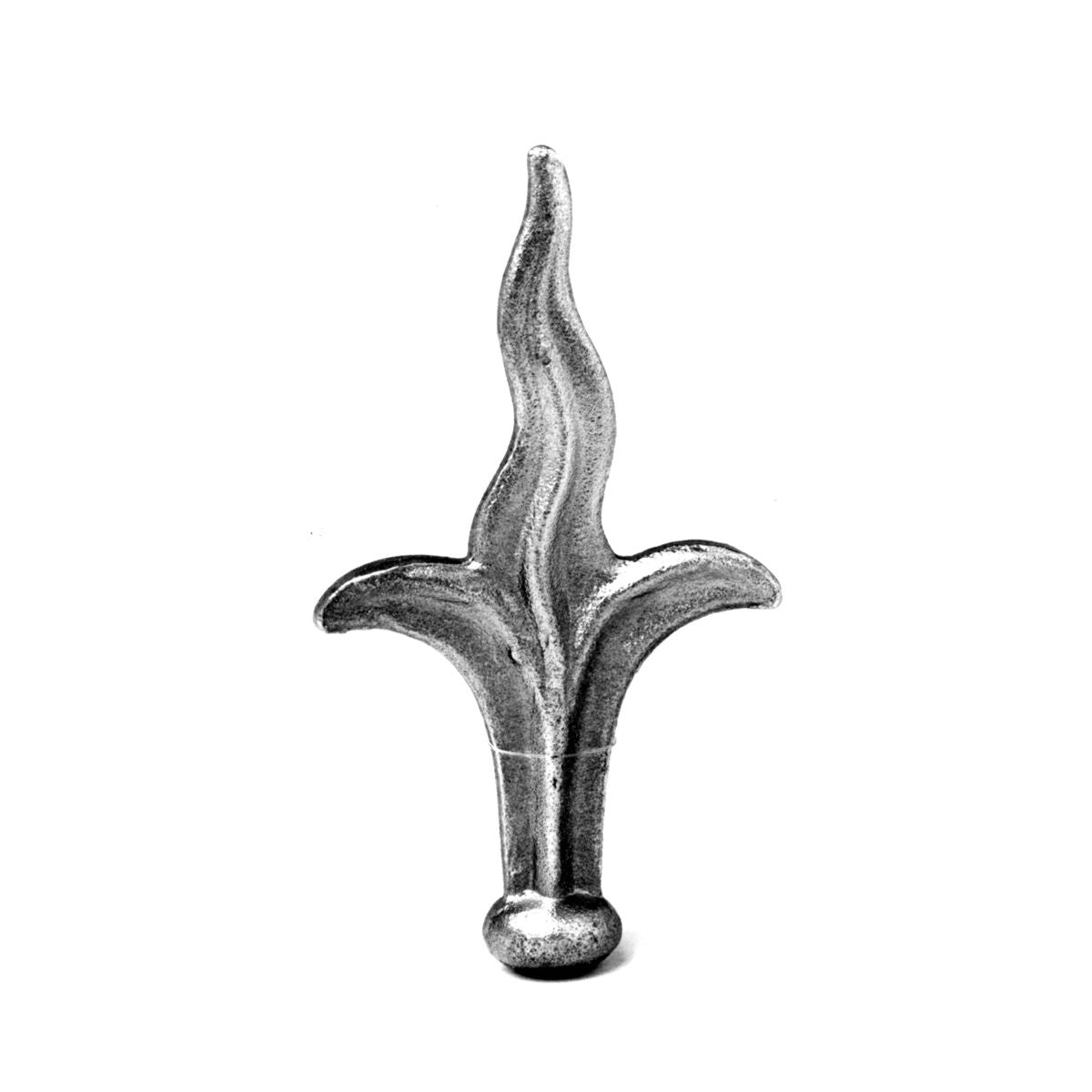 PUNTA LANZA DECORATIVA DE HIERRO FORJADO 20X130X70mm - 126/B/4