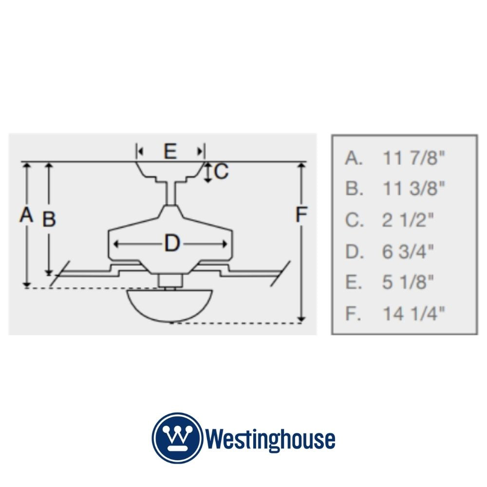 ABANICO DE TECHO TURBO MAX 42 PULGADAS ESPRESSO WESTINGHOUSE