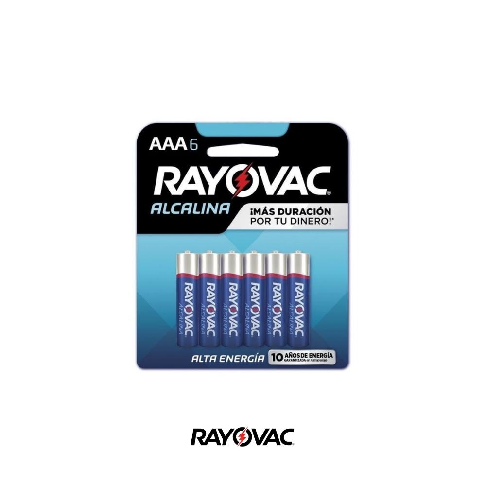BATERIA ALCALINA AAA-4+2 GRATIS RAYOVAC