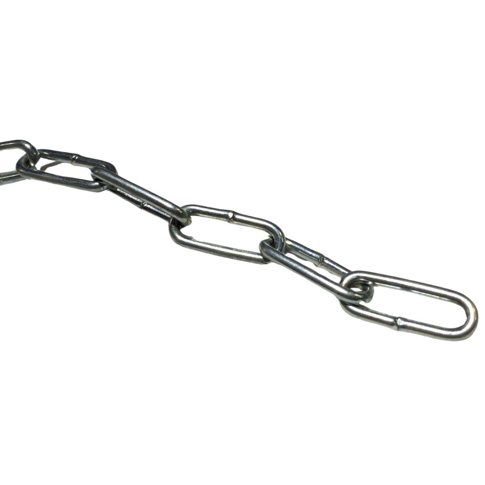 CADENA DE BOBINA DE ESLABON RECTO #2 GALVANIZADA - METRO