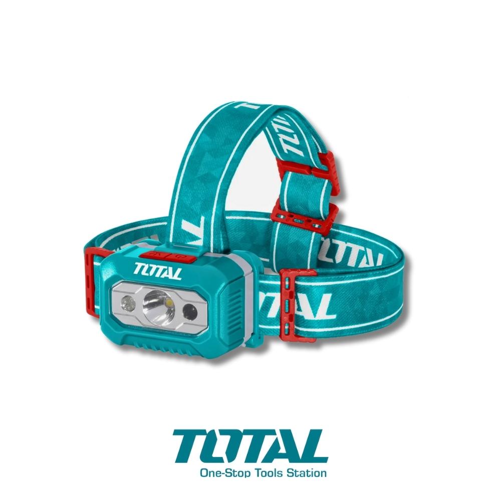 LINTERNA DE CABEZA MÁX 200 LÚMENES TOTAL THL013AAA6