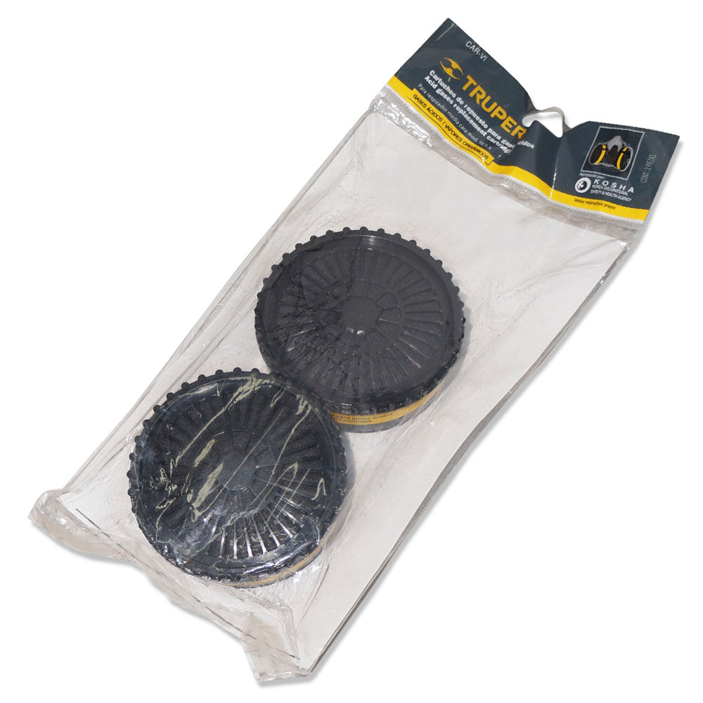 CARTUCHO PARA RESPIRADOR VAPOR ORGANICO-INORGANICO (CAR-VI)