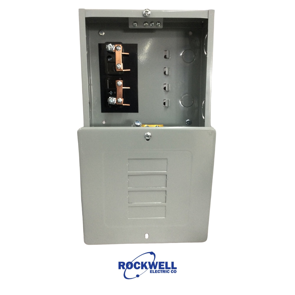 PANEL ELECTRICO MONOFASICO DE 4 CIRCUITOS 100 A 240V