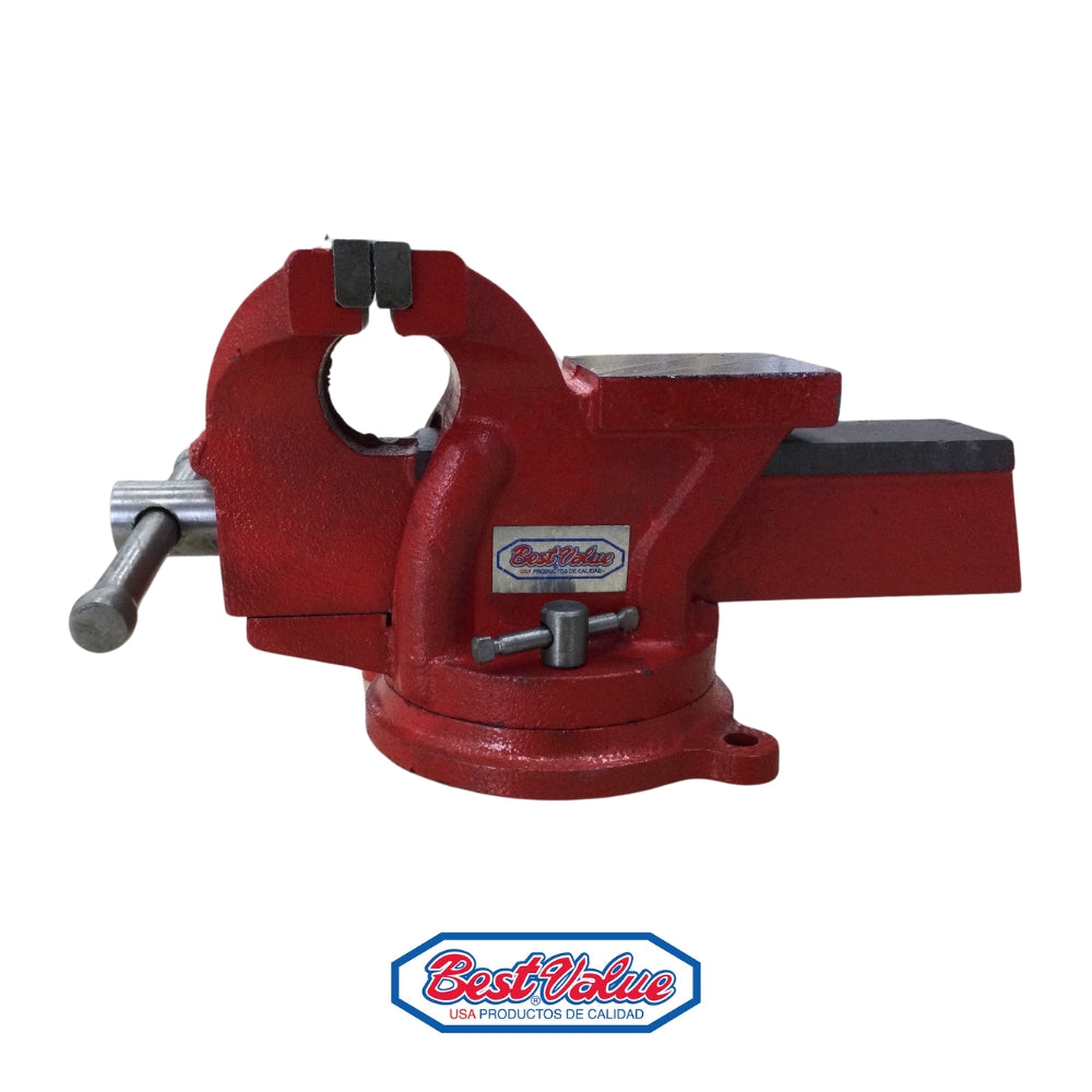 PRENSA DE BANCO 4 PULGADAS BASE GIRATORIA BEST VALUE