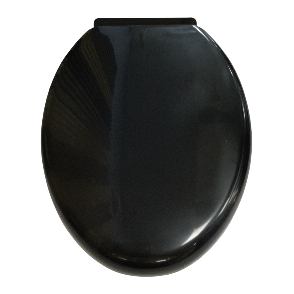 ASIENTO PARA INODORO ELONGADO BALTIC COLOR NEGRO