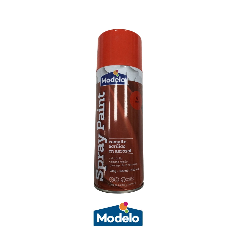 PINTURA SPRAY MODELO COLOR RED 502-8010845-40