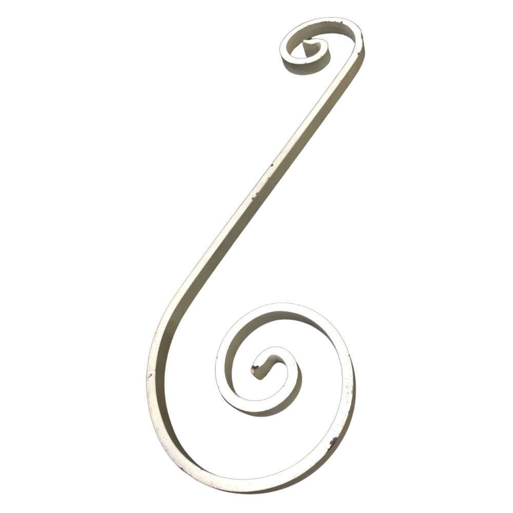 ESPIRAL DE HIERRO FORJADO 12X6X120X360mm - 74/8