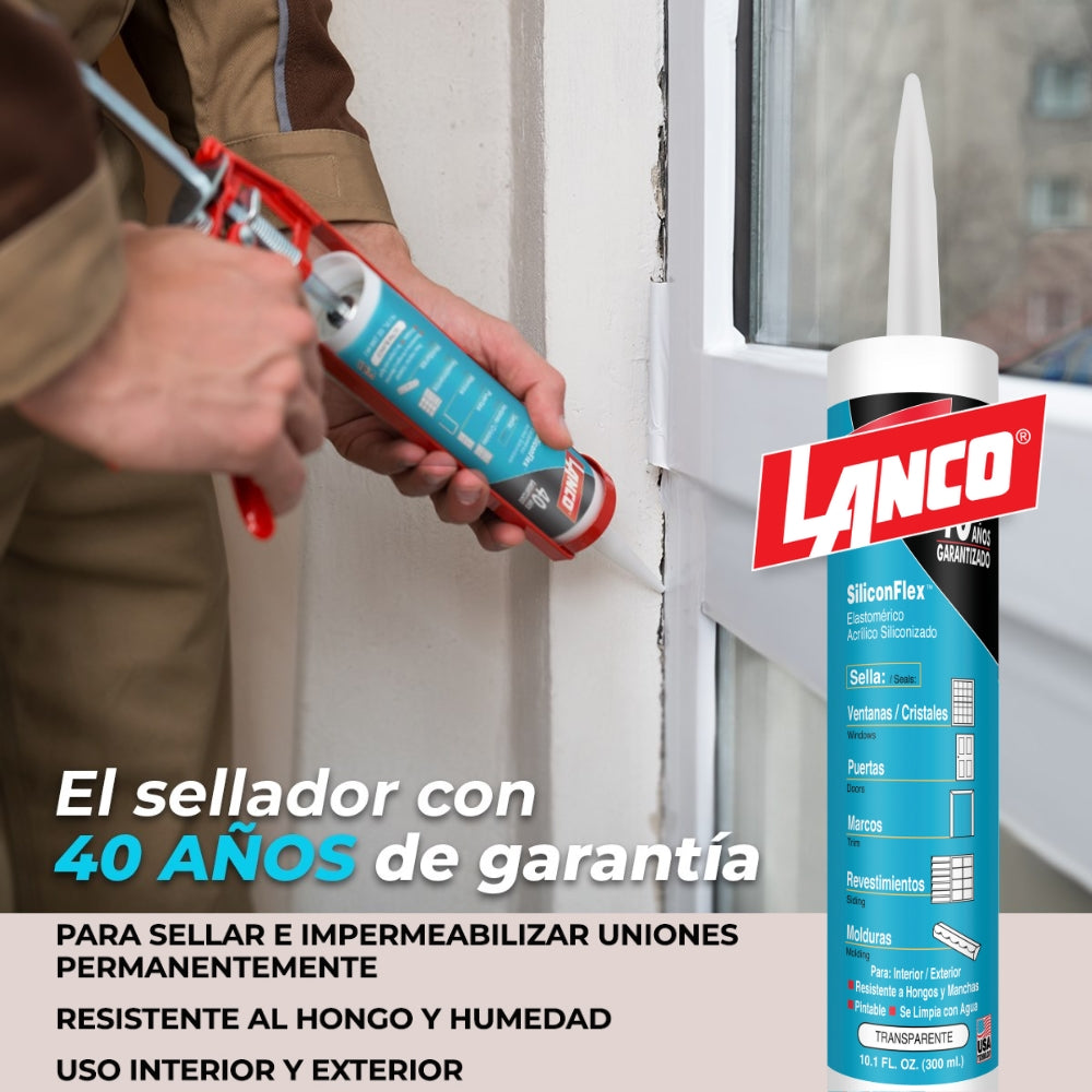 SILICONFLEX TRANSPARENTE 10 OZ CC766-18