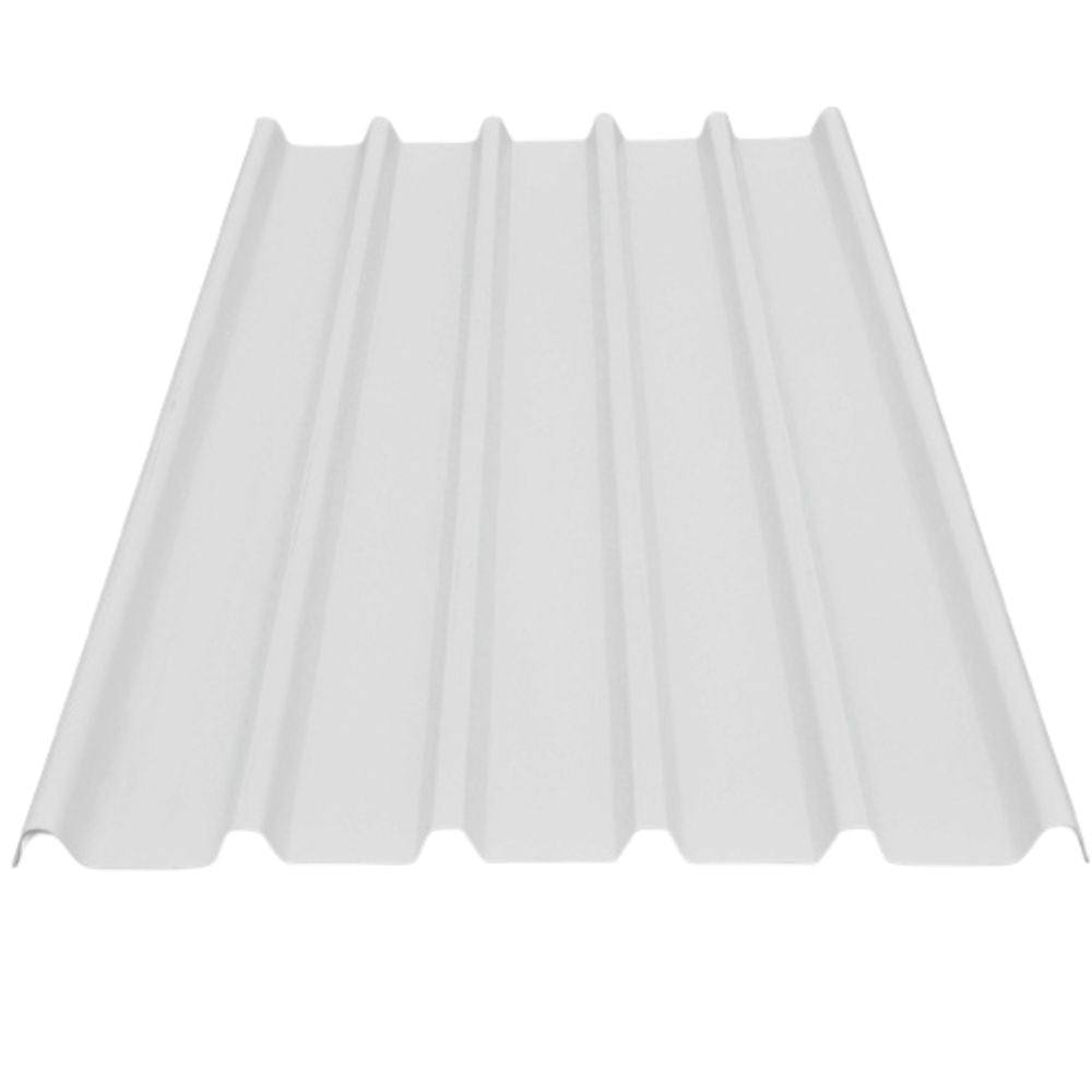 TECHO FIBERGLASS REFORZADO CON UPVC COLOR BLANCO (5.8M X 940MM X 2.0MM)