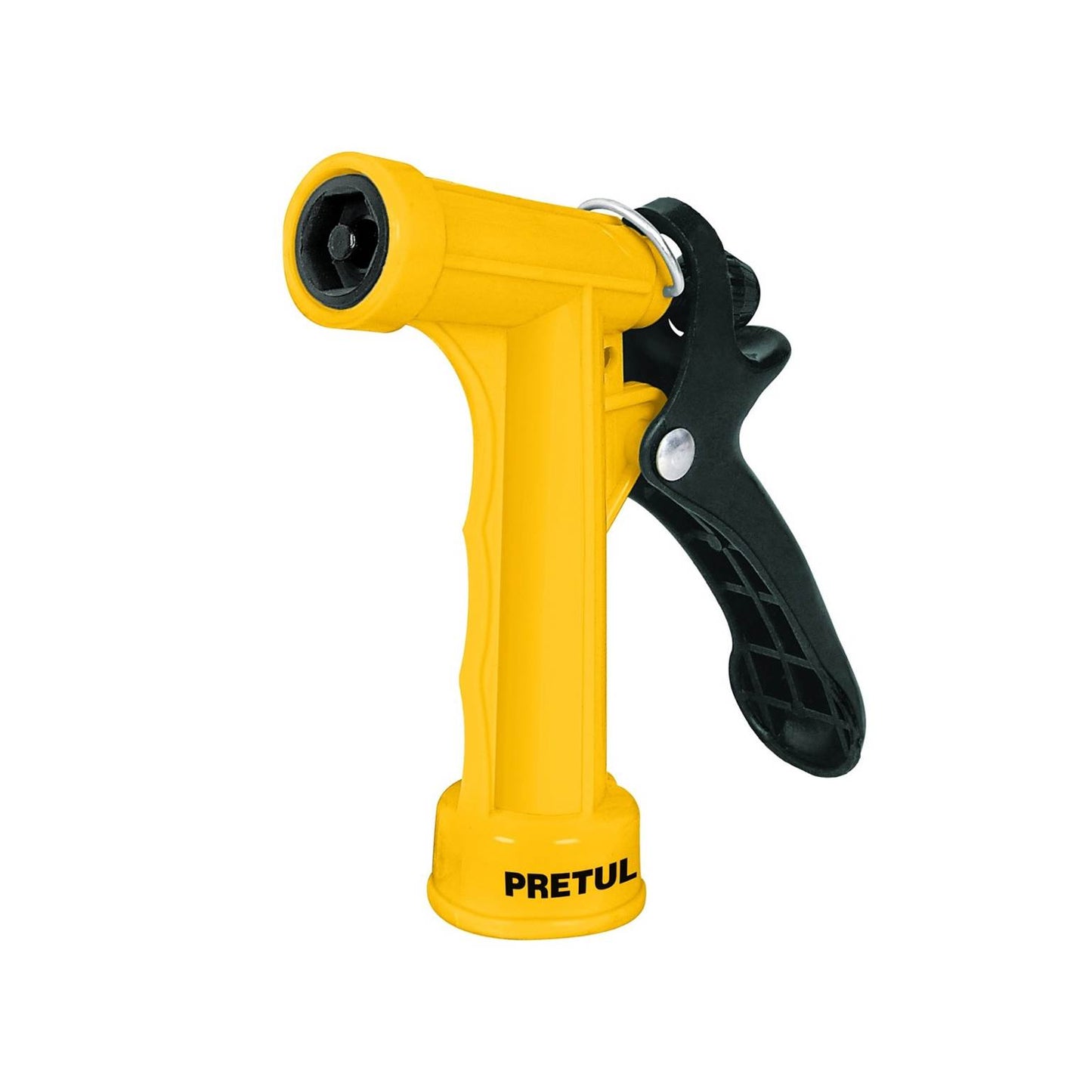 PISTOLA PLASTICA PARA RIEGO 4 PULGADAS CON CLIP PRETUL