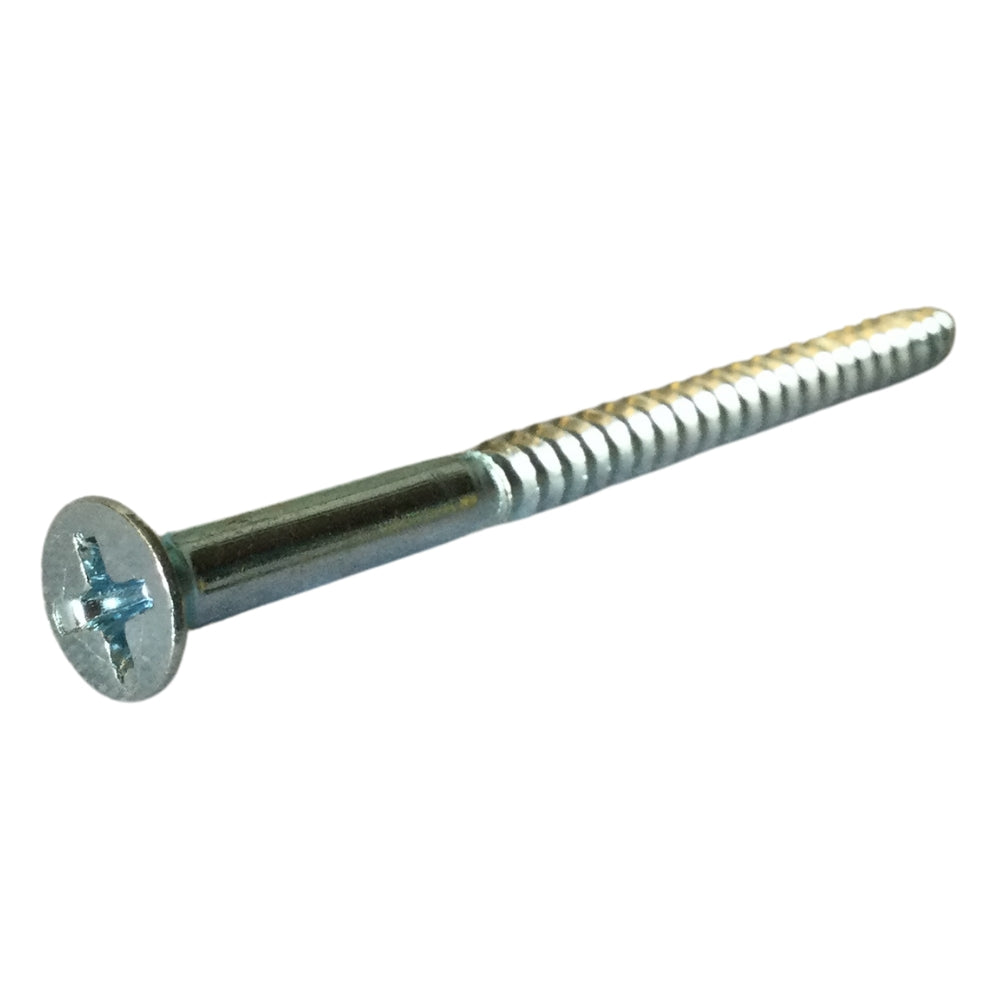 TORNILLO PARA MADERA CAB PLANA PHILLIPS ZINC #8 x 2-1/2 PULGADAS