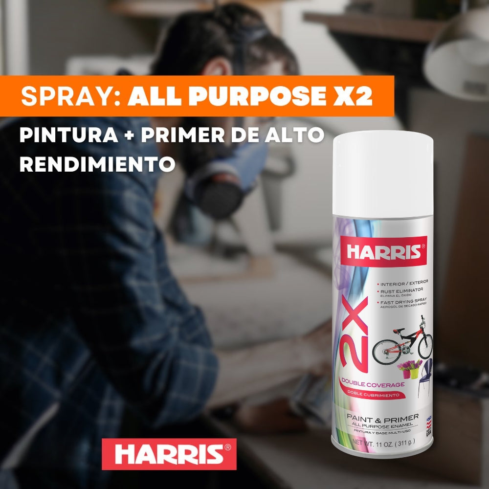 HARRIS SPRAY BLANCO MATE 11 OZ 38102
