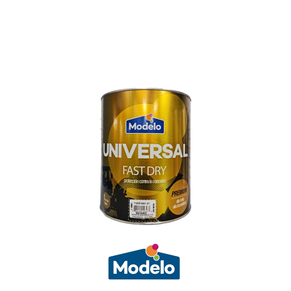 PINTURA ESMALTE FASTDRY NEGRO GL 11000-0001-01 MODELO