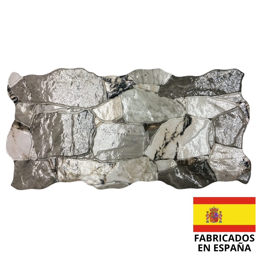 REVESTIMIENTO CERAMICO LITTEL PERLA BRILLO 25X50CM 1,75M2/CAJA