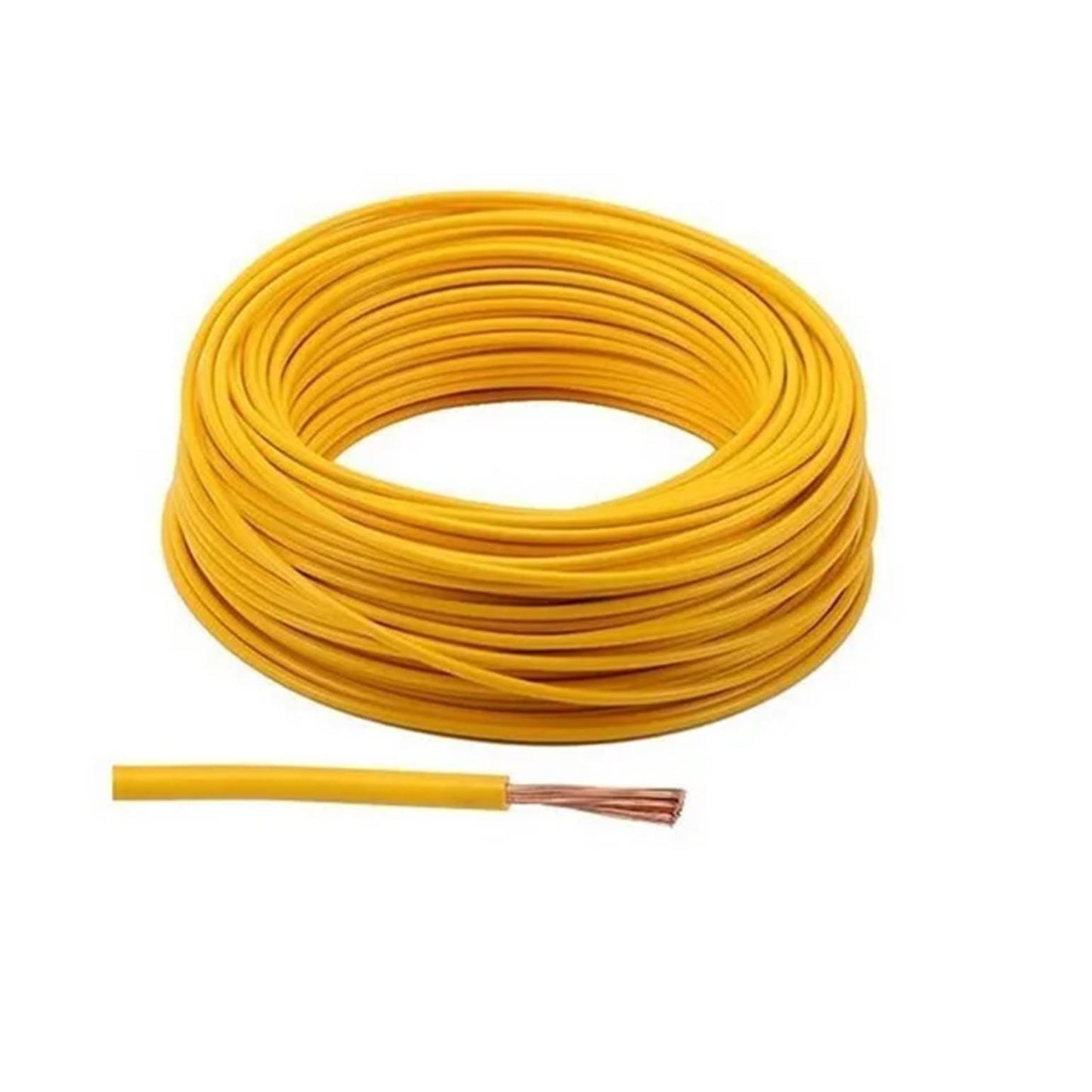 CABLE THHN #12AWG AMARILLO