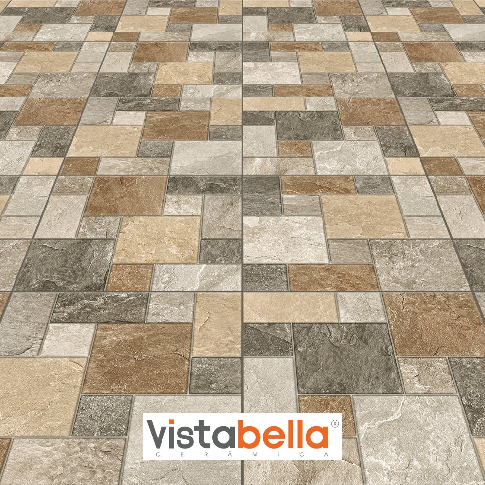 PISO CERAMICO ANTIDESLIZANTE VISTABELLA HD 5900 58X58CM 2.32M2/CAJA