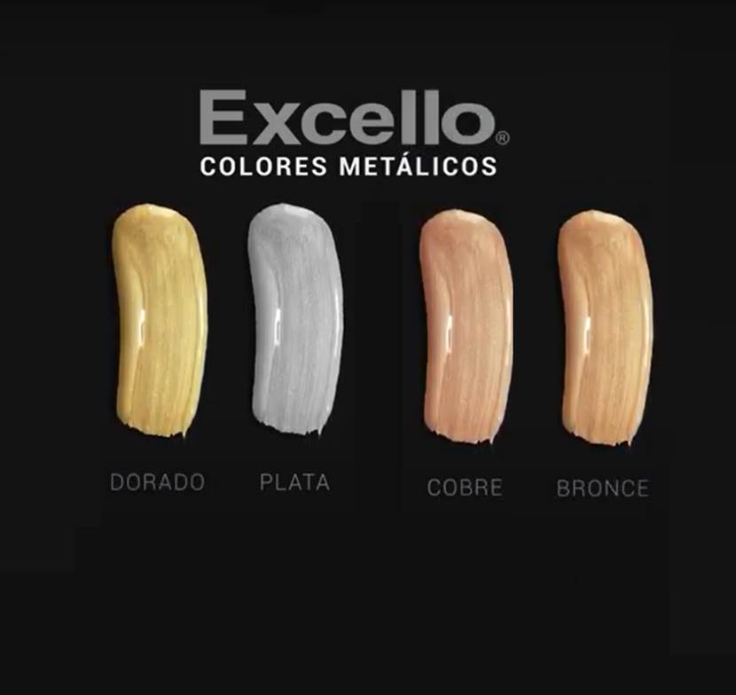 PINTURA EXCELLO ESMALTE METÁLICO PLATA B4SSA2-1/4 SHERWIN WILLIAMS