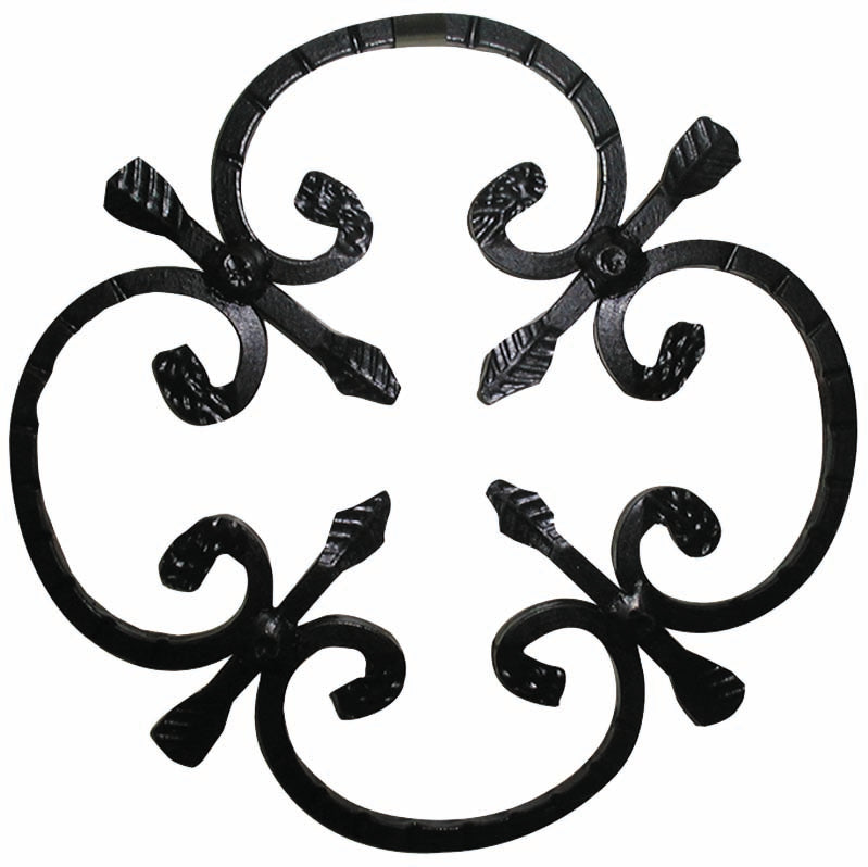 PLACA CIRCULAR DE HIERRO FORJADO 20X4X250mm - 23/2