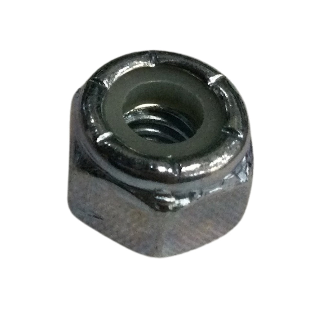 TUERCA AUTOBLOCANTE INSERTO NYLON 1/4 PULGADAS-20 ROSCA ESTANDAR