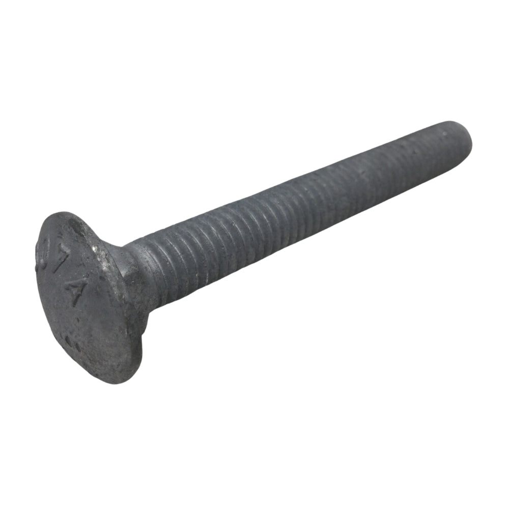 PERNO DE CARRUAJE GALVANIZADO EN CALIENTE 3/8 PULGADAS-16 x 3 PULGADAS ROSCA ESTANDAR
