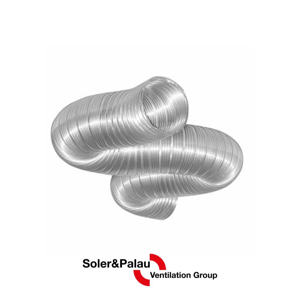 DUCTO SEMIFLEXIBLE DE ALUMINIO 4 PULGADAS X 8 PIES